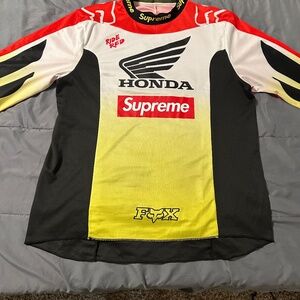 Supreme x Honda Fox Racing Moto Jersey 'Red'